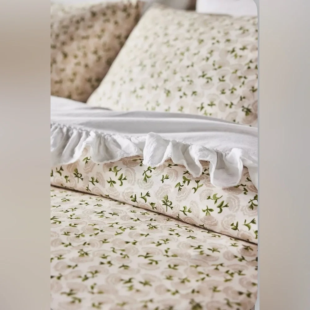 ▪️NWT Anthropologie Hannah Cozy Cotton Duvet Cover